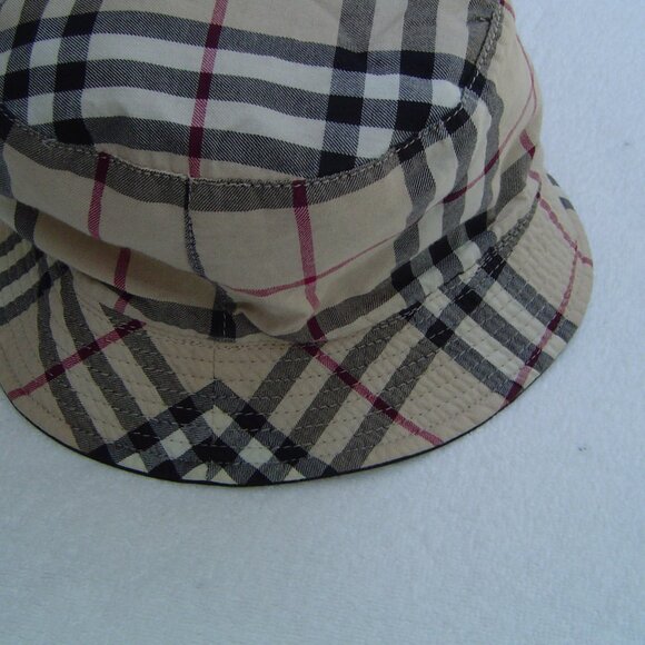 AUTHENTIC BURBERRY NOVA CHECK BUCKET HAT VGC - Picture 5 of 13